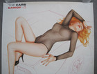 Original Vintage 1979 The Cars Candy-o Promo Poster 24 X 24  Excellent Unused