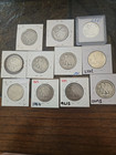 Lot Of 5 -1916 To 1947 - 90  Siiver Walking Liberty Half Doliar Coin    