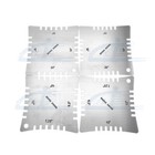 Guitar Luthier Tool Radius Gauge String Action Ruler Feeler Gauge Notched Gauge