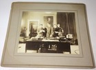 Rare Antique American World War I Soldier   Sailor  William Mcadoo Cabinet Photo