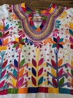 Unbranded Mexican Embroidered Colorful Top Women Size S m Folk Art Festival