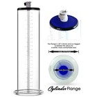 Acrylic Cylinder For Penis Pump 9 12 Inch With Female Valve Male Penis Enlarger