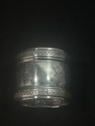 Antique W   H Sterling Silver Napkin Ring Wood   Hughes 348 Cora Monogram
