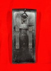 Wwi German Officer   s   Specialist Leather Belt Pouch 4 5   x10 5    Neuss Ink Stamp