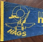 Wwii Hags Harlingen Texas Aerial Gunnery School Pennant Vintage Usaaf Airfield