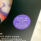 Starbucks Halloween 2022 Glow In The Dark Reusable Hot Cups 16 Oz Pack Of 6 New