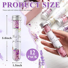 12 Pcs Aromatherapy Bath Salts Test Tube Bath Salts For Women Relaxing Spa Gifts