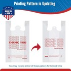 1000-2000 Thank You T-shirt Bags 12  X 6 5  X 21   Plastic Grocery Shopping Bags