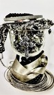 Mystery Goth Glam Rock Jewelry Jar 25  Pcs All Wearable Some Sign