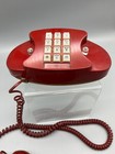 Vintage Bell System Dark Red Princess Phone  Push Button Untested Table Top