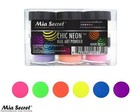 Mia Secret Chic Neon Collection Nail Art Powder 7 39g Each Set Of 6 Color