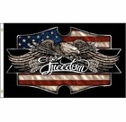Usa - 3 x5  Freedom Bald Eagle Flag  usa Proud  Indoor Outdoor Yard Flag