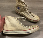 Vintage Made In Usa Chuck Taylor Converse All Star High Tops White Size 11 5