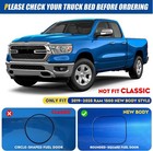 Soft Roll-up Truck Bed Tonneau Cover For 2019-2025 Ram 1500 Fleetside 5 7 Ft