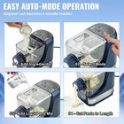 Electric Pasta Maker Automatic Noodle Dough Making Machine With 8 Pasta Shape