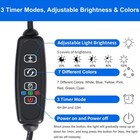 Aquarium Led Submersible Light 11 Inch  Usb Multi-color Underwater Fish Tank    