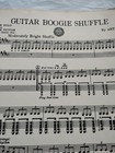 Vtg Suite Guitar Boogie Shuffle Guitar Solo Piano Sheet  Music Rare Solos 