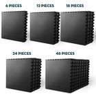 6 12 18 24 36 48 Pieces Puzzle Exercise Floor Mats Workout Gym Equipment Mat