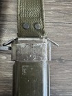 Vintage U s  Military M7 Bayonet Combat Knife  boc  Usm8a1 Scabbard  Excellent 