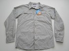 Youth Boys Xl Columbia Pfg Bahama Long Sleeve Shirt Fishing Vented Gray