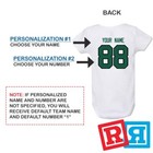 Personalized New York Jets Gerber Baby Onesie   Cotton Custom Bodysuit