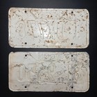 Vintage Pair Tennessee License Plates County 1 Shelby County Tennessee 