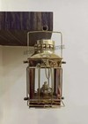 Nautical Antique Brass Oil Lantern Maritime Vintage Style Hanging Ship Oil Lamp