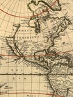 1664 Nova Terrarum Orbis Old World Historic Map Poster - 24x32