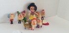 Vintage 1967 Hasbro Storykins Disney s Snow White   The Seven Dwarfs Doll Set H3