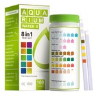 8-in-1 Aquarium Test Strips - 100 Quick   Accurate Water Tests For Freshwater  