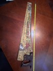 Vintage Handpainted Hand Saw Blade  Signed By Artist