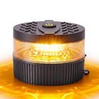 Battery Operated Beacon Strobe Light W magnetic Base  Portable Usb-c Amber