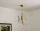 401a  Vintage 50 s 60 s  Mcm Sputnik Ceiling Light Lamp Chandelier Chair Clock