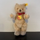 Vintage Original Steiff 0201 26 Teddy Bear Knopf Im Ohr all Tags Attached Blonde