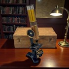 Antique Brass Microscope By A s  Aloe Co  With Original 19th Century Box