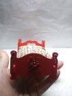 Vtg Dollhouse Miniature Christmas Decor - Diy Christmas Tree  Bed    Santa Doll