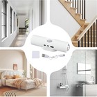 4-pack Motion Sensor Led Night Light Rechargeable Magnetic Wall Lamp 3 Colors
