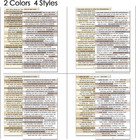 8 Sheet Vintage Scrapbook Stickers For Journaling Junk Journal Supplies 406pcs Q