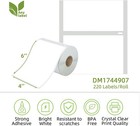 6 Rolls Dymo 4xl Direct Thermal Shipping Labels 4x6 1744907 Compatible 220 roll
