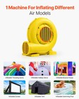 Uimoso 750w Inflatable Bounce House Blower 0 9   1hp For Commercial Bounce House