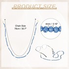 1 Pcs Crystal Beaded Glasses Lanyard For Sunglasses  Fancy Blue