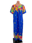 Vintage Granada Abstract Art Caftan Kaftan Muumuu Dress House Coat Psychedelic