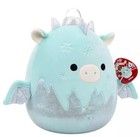 Squishmallows 12  Miles Teal Dragon Ornament With Frosted Bottom Medium Plush