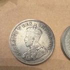 50  Silver Coins  George V 1928 South Africa 2 Shillings Coin   Circulated