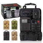 Maiker Tactical Car Seat Back Organizer  Upgraded Vehicle Panel W  5 Molle Pouch
