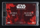 2019 Star Wars  Stellar Signatures Dual Purple 1 10 Ray Park Darth Maul Auto P1l