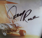 Vintage Doug Rose Drag Racing Green Mamba Dragcar Jet Car Autograph