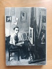 Raphael Soyer Famous Artist Hand Drawing And Signed Book Diary Of An Artist