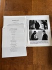 Training  Day Rare Movie Press Kit - Ethan Hawke   Denzel Washington