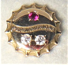 Pepsi Cola Soda Co  10k Employee Service Award Pepsiamericas Bottle Cap Tie Pin